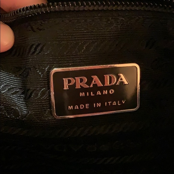 Prada briefcase. Nylon. Excellent condition - Picture 6 of 9